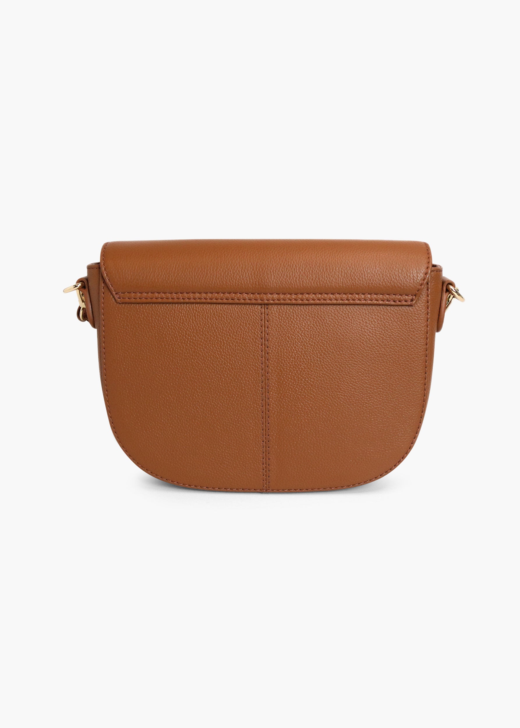 Elise Tan Leather Crossbody Bag