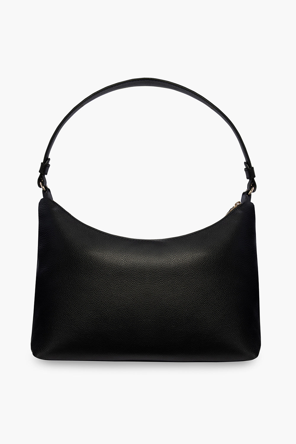 Juliet Black Leather Shoulder Bag